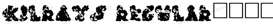 Kilroys Regular字体转换